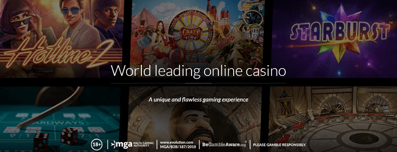 evolution casino game suppliers