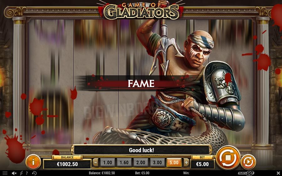 Play’N Go Announces New Game of Gladiators Video Slot