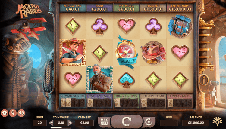 Jackpot raiders Yggdrasil