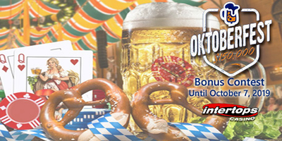 Intertops Casino Oktoberfest Celebration – $150,000 To Be Won