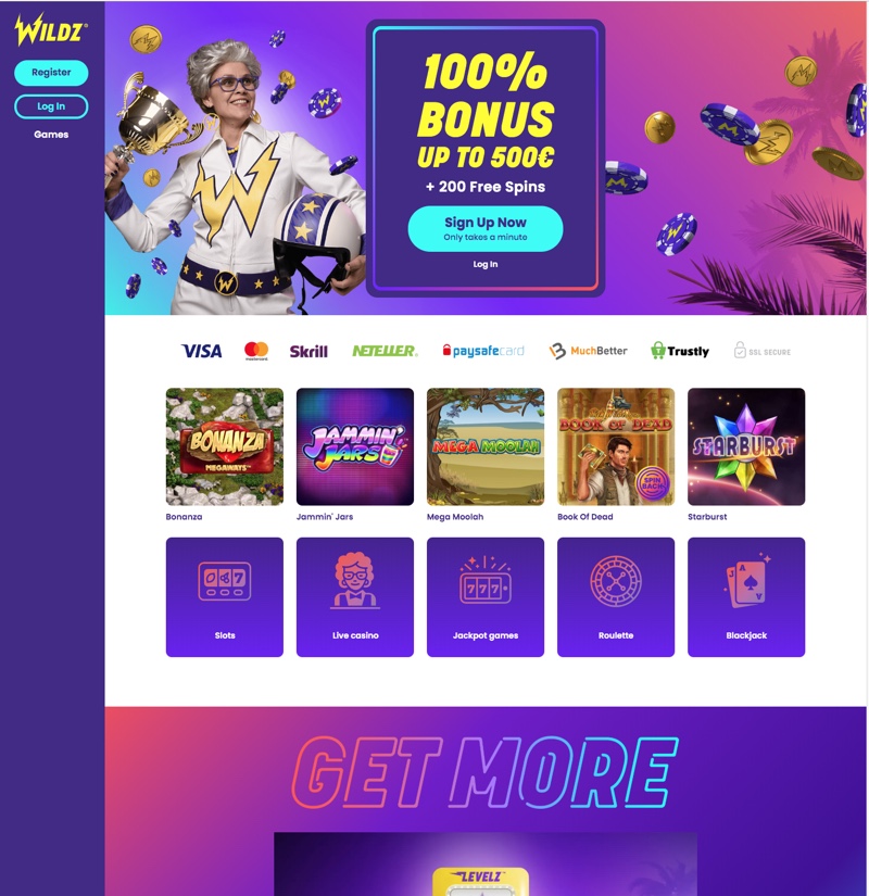 Wildz Casino Review And Bonus Codes 2025 Play Free Slots