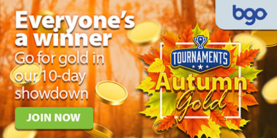 Win Free Spins in BGO Casino’s Autumn Gold Slot Tournament