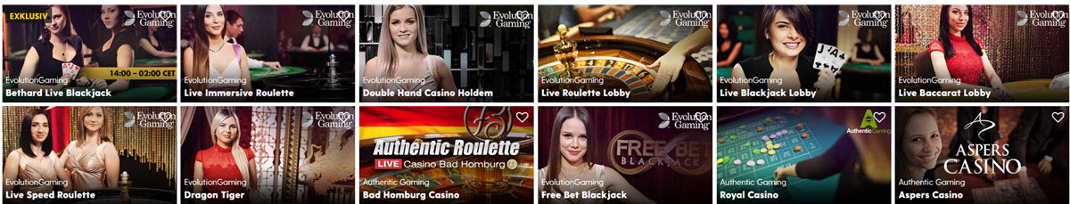 bethard live casino