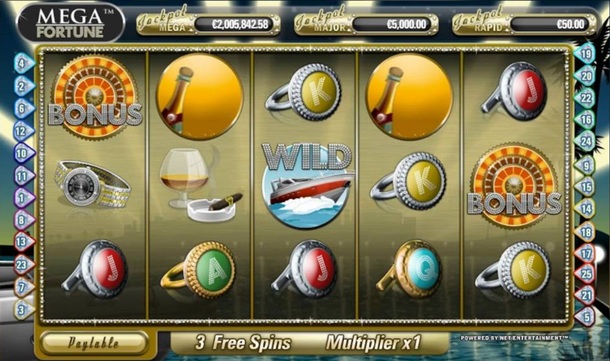 mega fortune jackpott slot