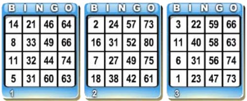 80 bollarsbingo bricka