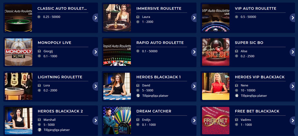 live spel casino heroes