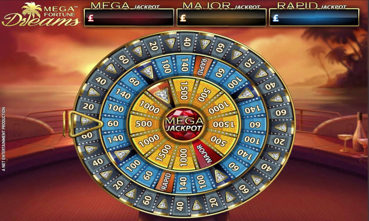 mega fortune dreams jackpott slot