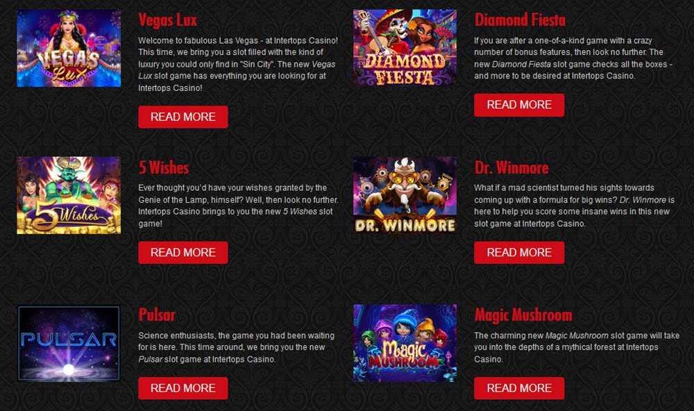 intertops spelautomater