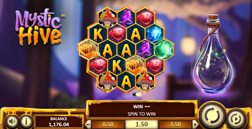 Mystic Hive Main Screen