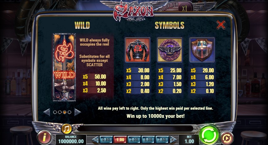 Saxon Payouts
