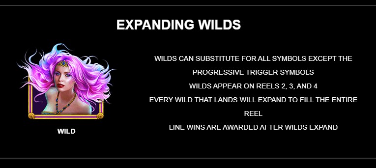 Atlantean Treasures Expanding Wilds