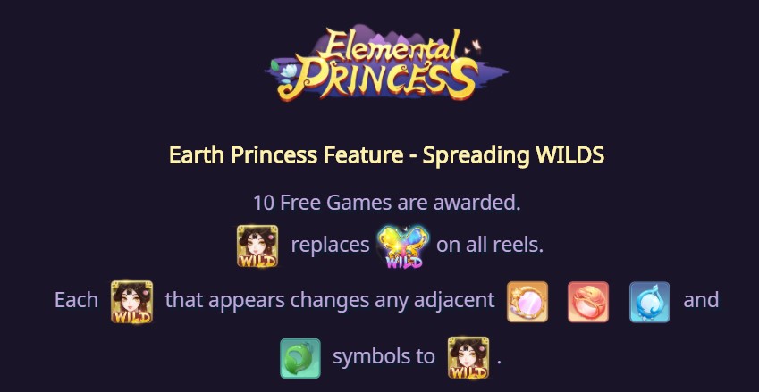 Elemental Princess Earth Princess Feature