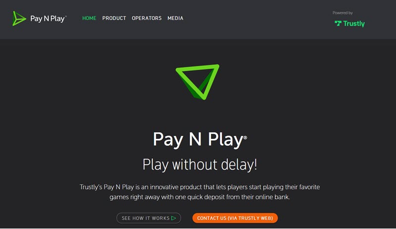 pay n play webbsida