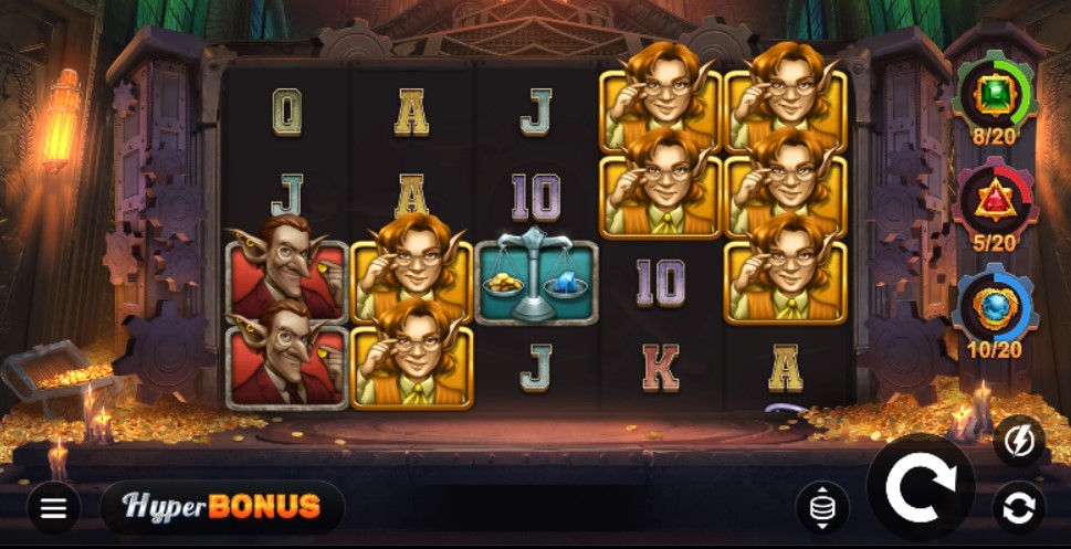 Goblins and Gemstones Main Screen