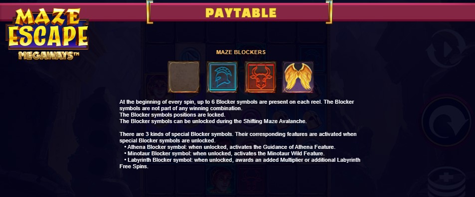 Maze Escape Megaways Blockers