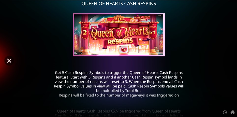 Queen of Wonderland Megaways Re-spins