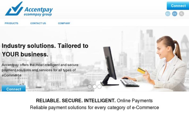 AccentPay website