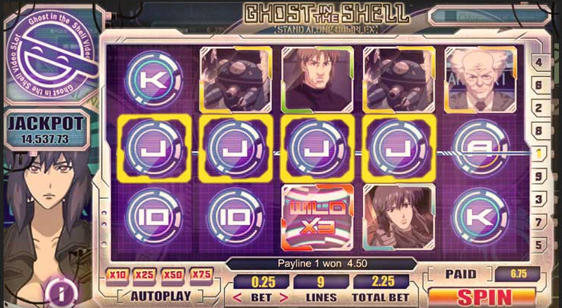 Ghost in the Shell slot