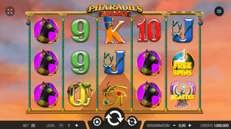 Pharaohs Legacy fbm gaming slot