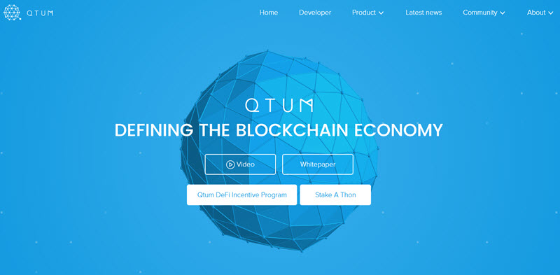 QTUM website
