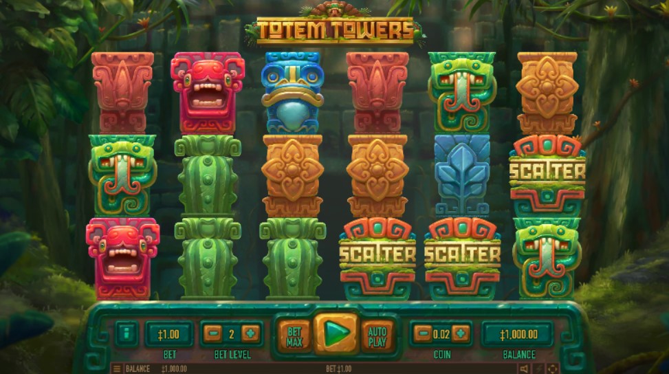 Totem Towers Main Screen