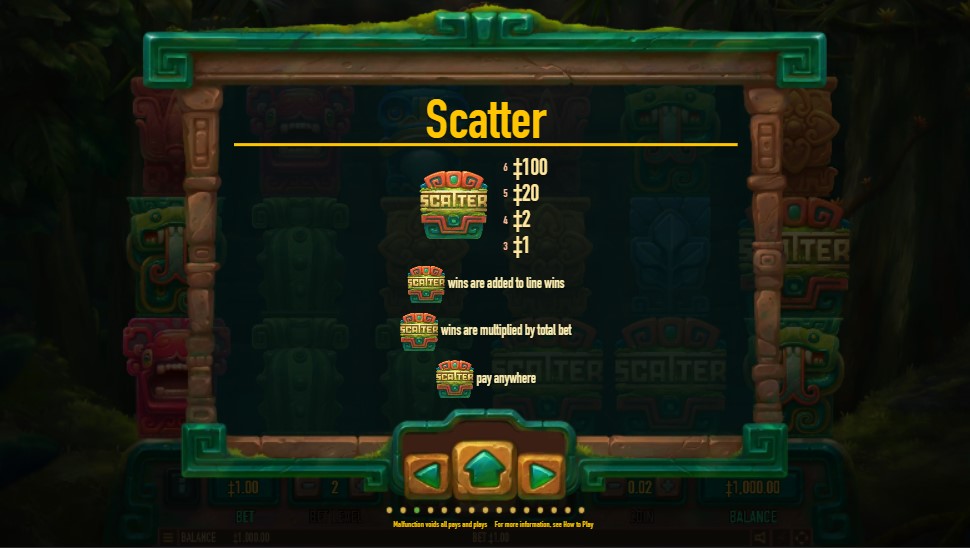 Totem Towers Scatter Symbols