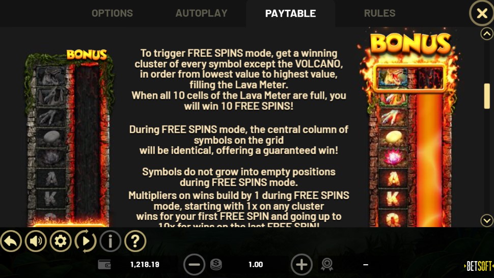 Lava Gold Free Spins