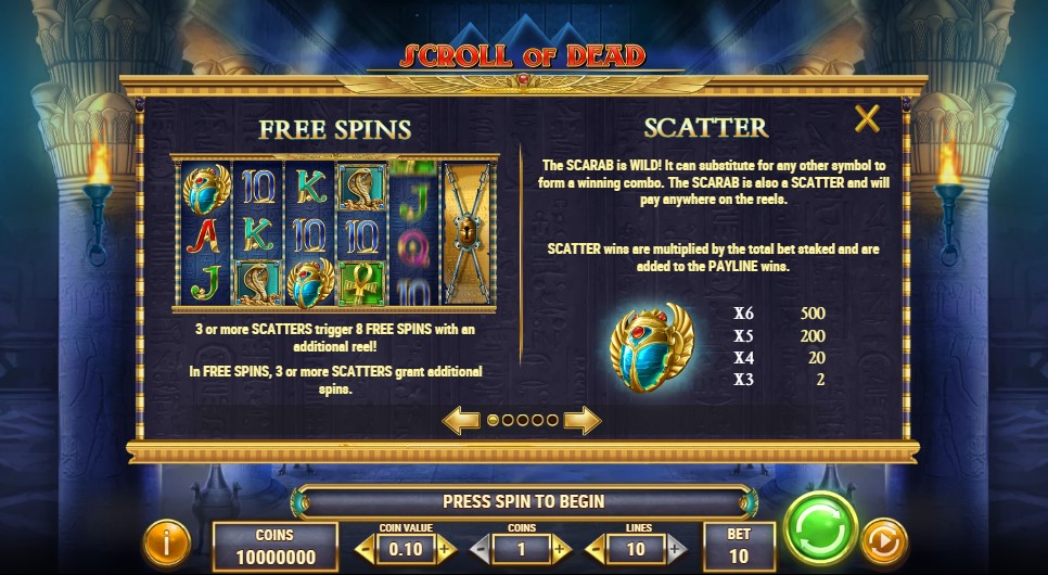 Scroll of Dead Scatters