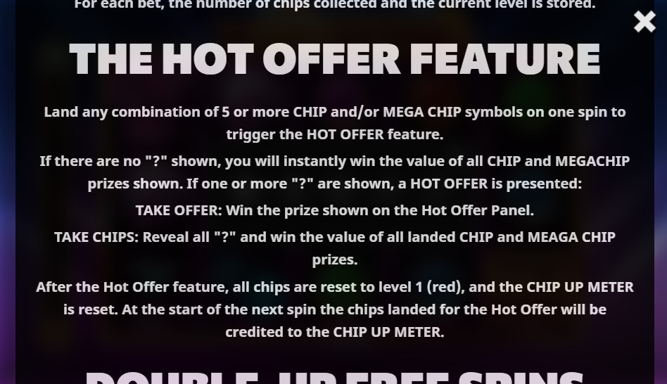 The Hot Offer Feature
