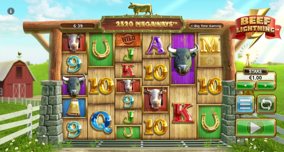 Beef Lightning Main Screen