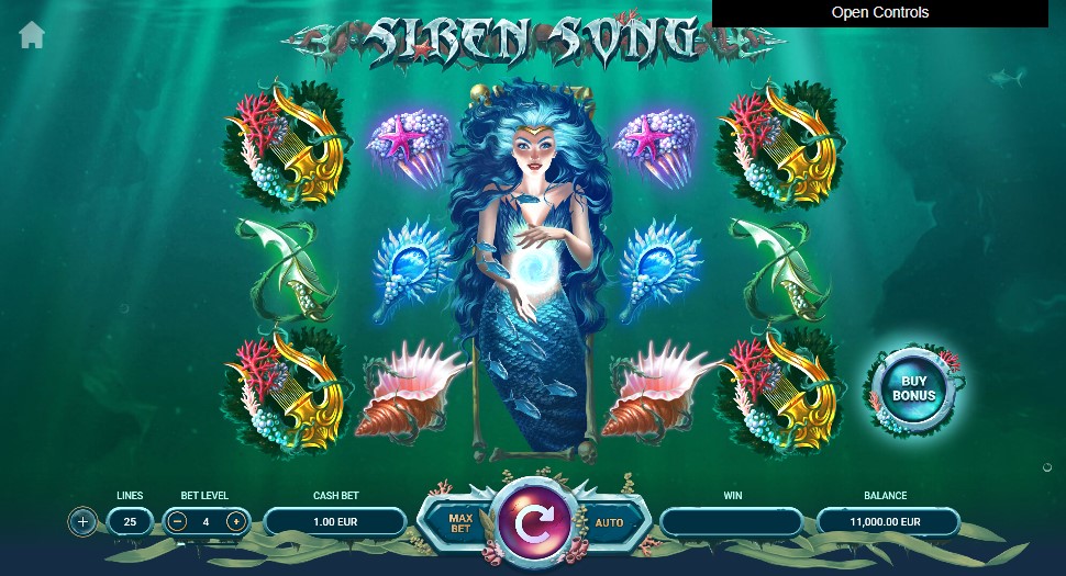 Siren Song Main Screen