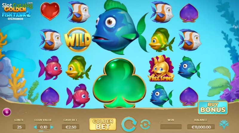 Golden Fish Tank 2 Gigablox Slot Game