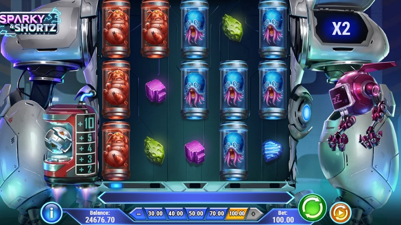Sparky & Shortz Slot Layout