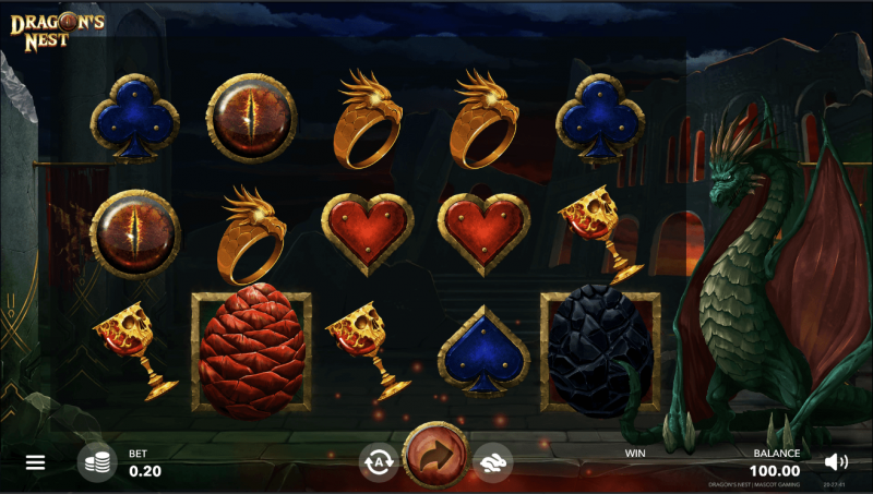 Dragon’s Nest slot by Mascot Gaming
