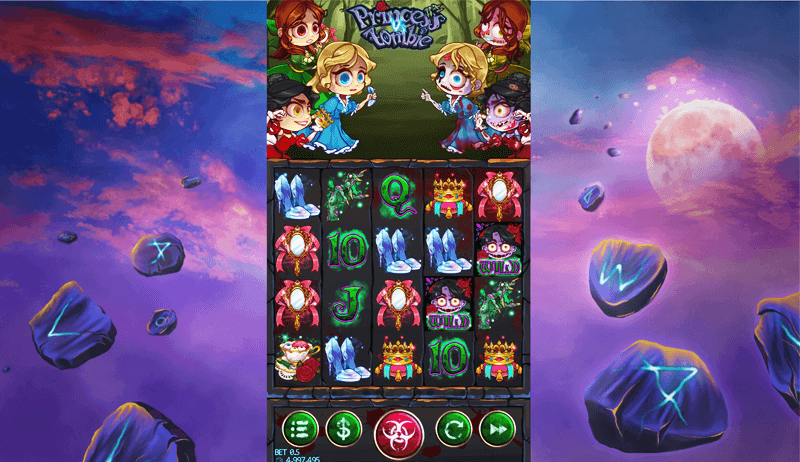 AllWaySpin Princess vs Zombie