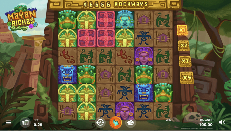Mayan Riches Rockways by Mascot Gaming