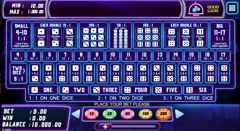 Vela Gaming Sic Bo KTV