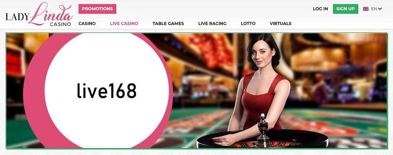 live168 games at Lady Linda casino