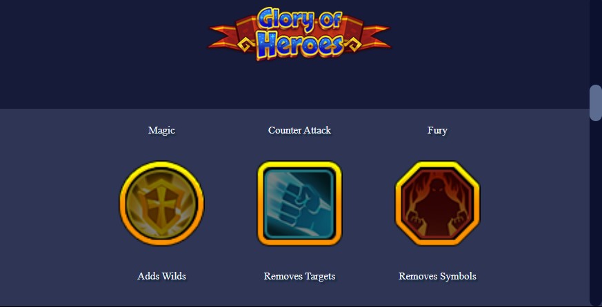 Glory of Heroes Hero Powers
