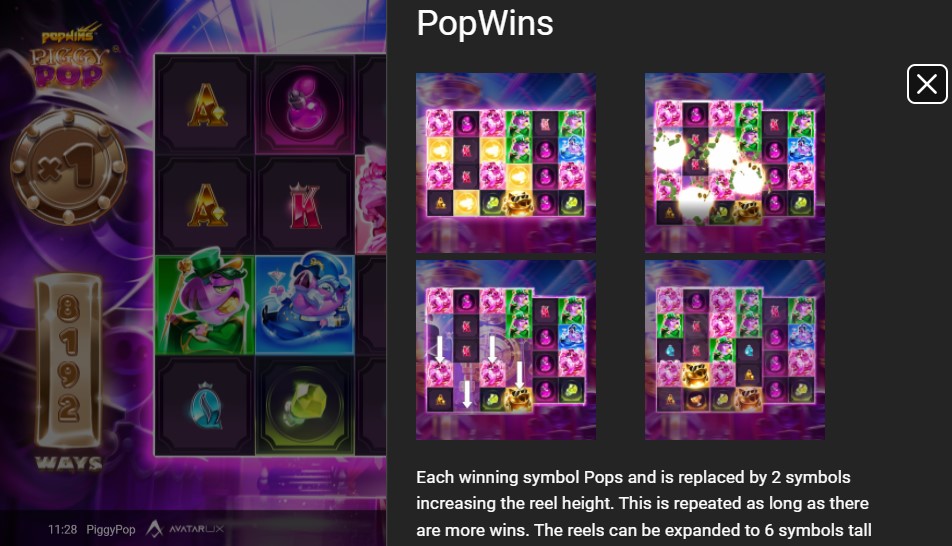 Piggy Pop PopWins