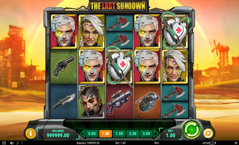 The Last Sundown Slot Layout