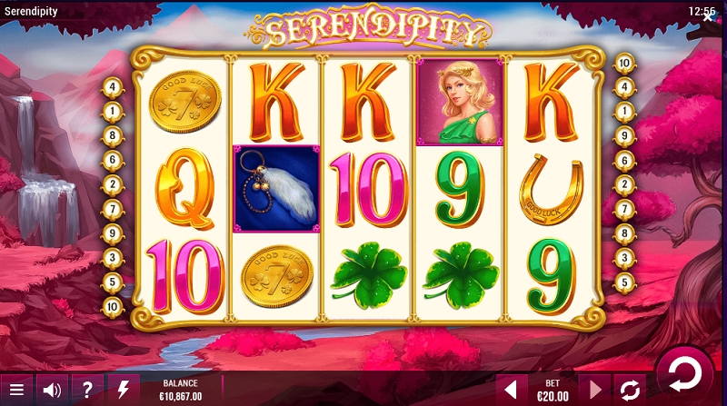Serendipity slot layout