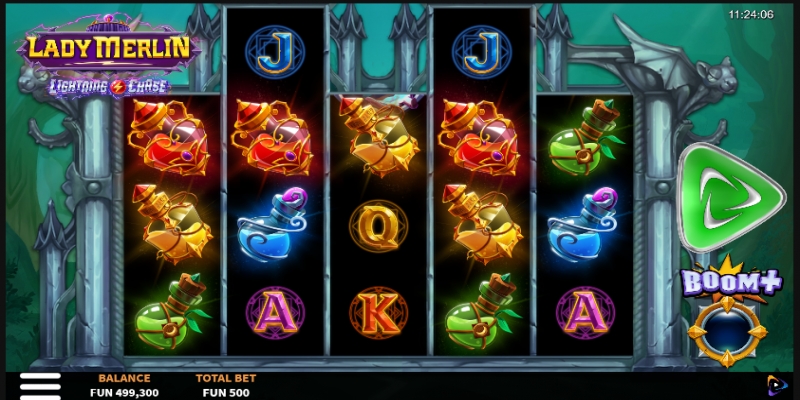 Lady Merlin Lightning Chase
