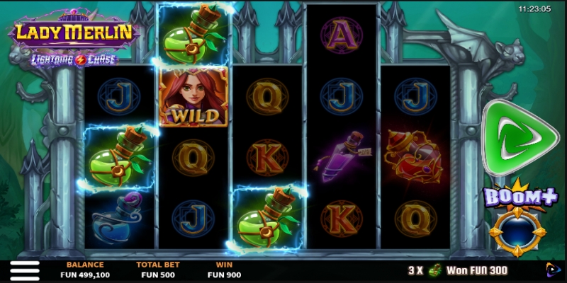 Lady Merlin Lightning Chase