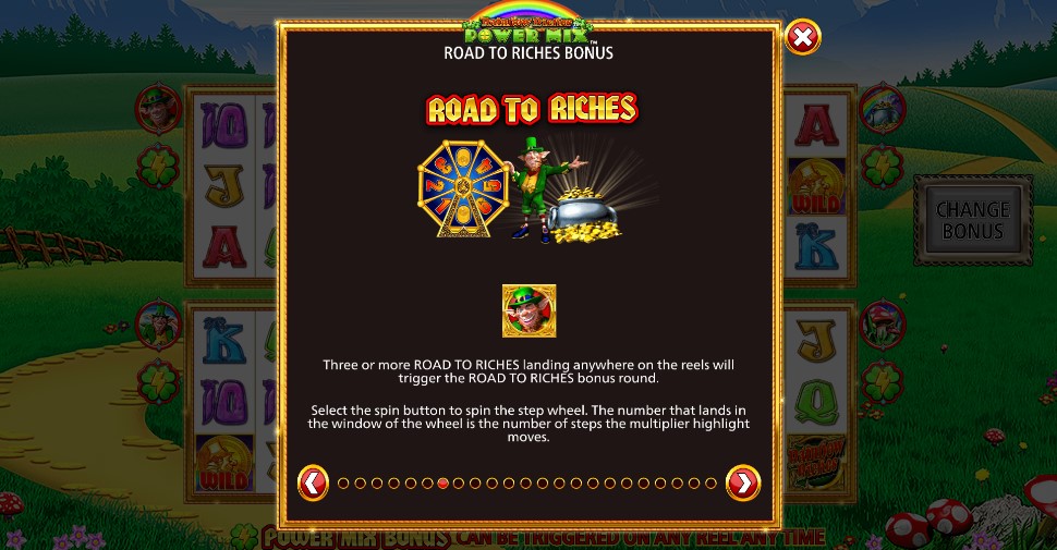 Rainbow Riches Power Mix Road to Riches
