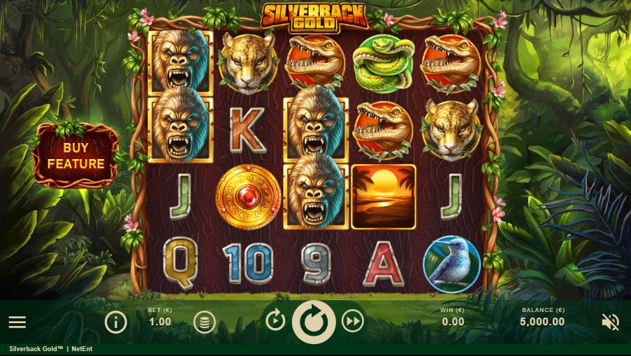 Silverback Gold Main Screen
