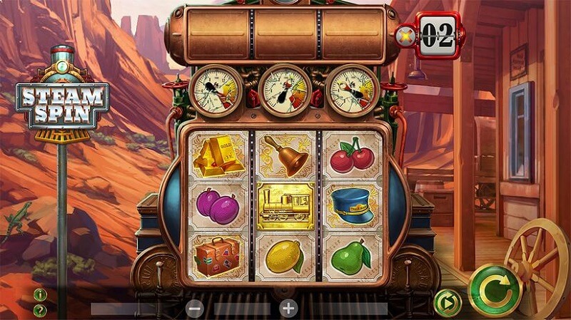 Steam Spin slot layout