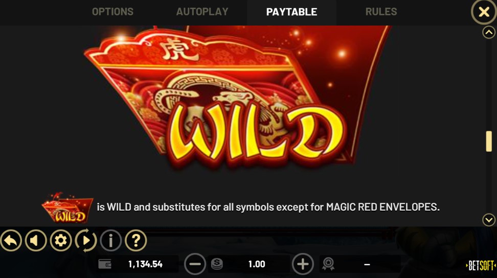 Gold Tiger Ascent Wild Symbols