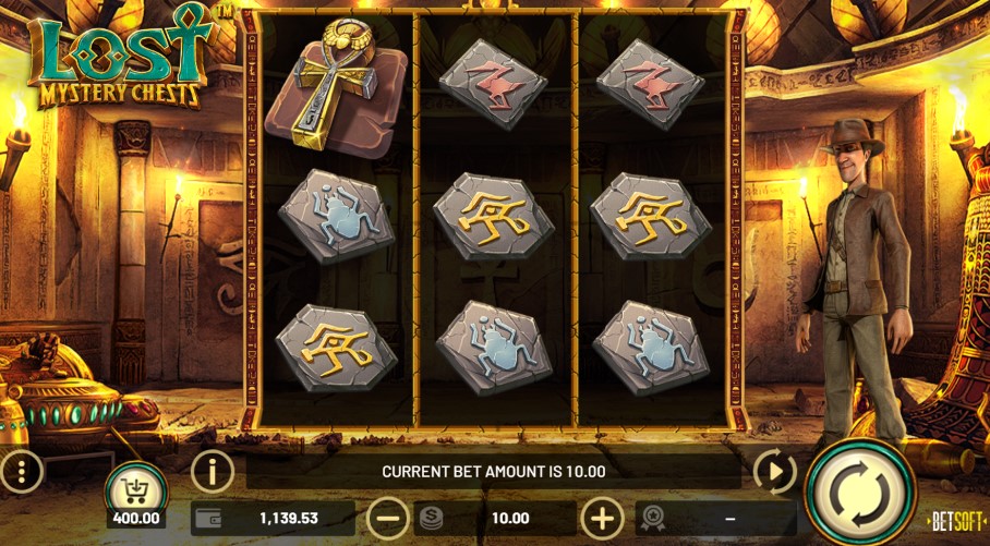 Lost Mystery Chests Main Screen