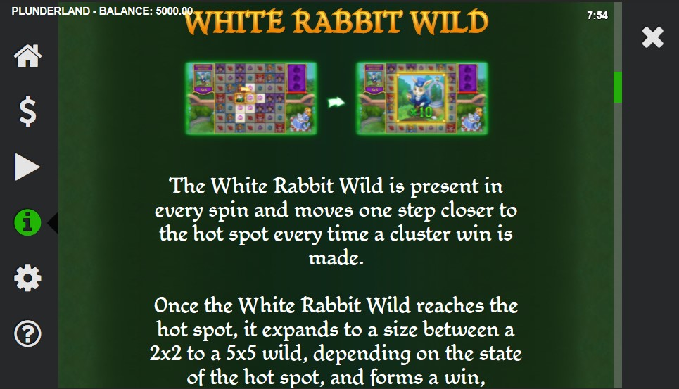 Plunderland White Rabbit